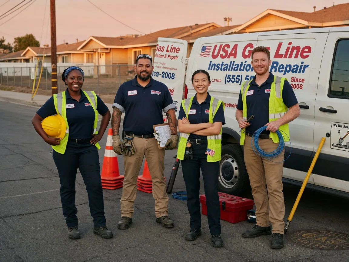 Gas Line Installation company in Bellflower, CA